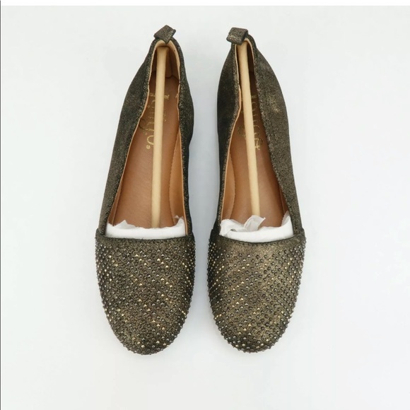 Latigo Anthropologie Go Girl Studded Slip On Flats - Picture 4 of 7